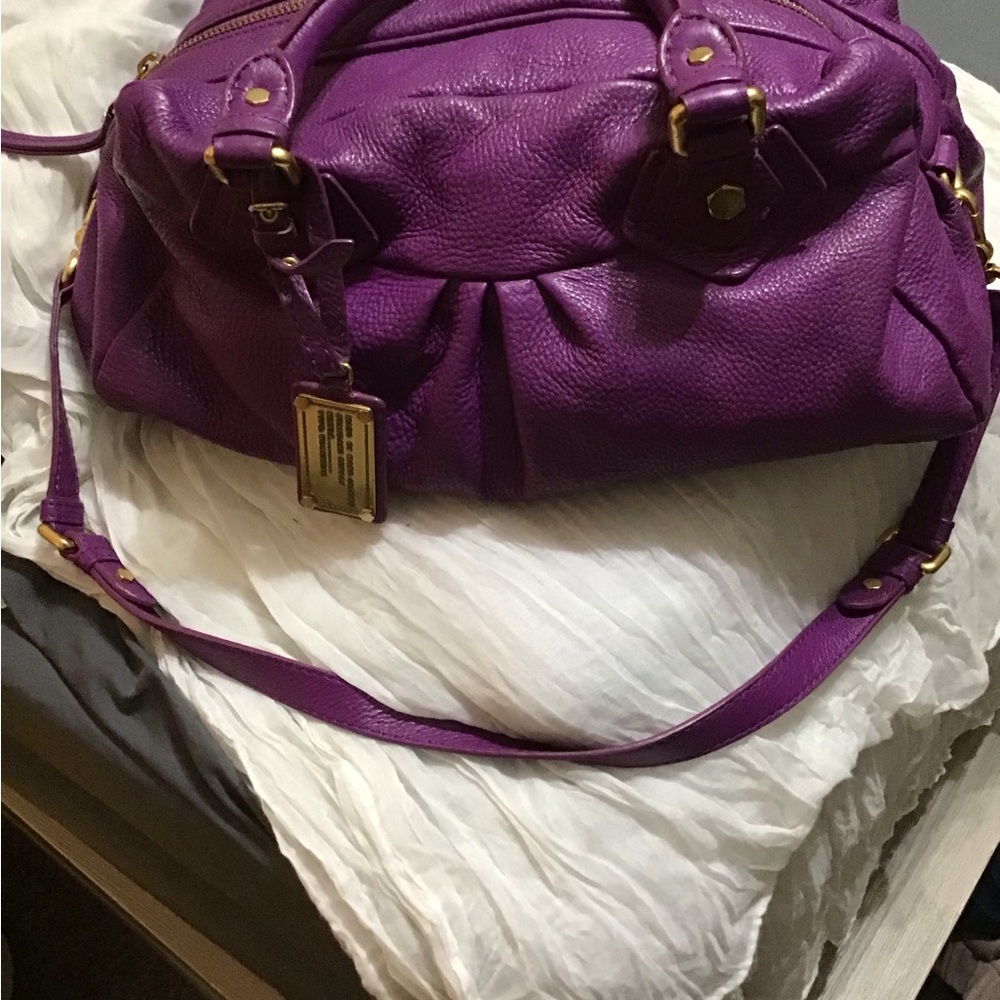Marc By Marc Jacobs Vibrant Purple Shoulder Bag